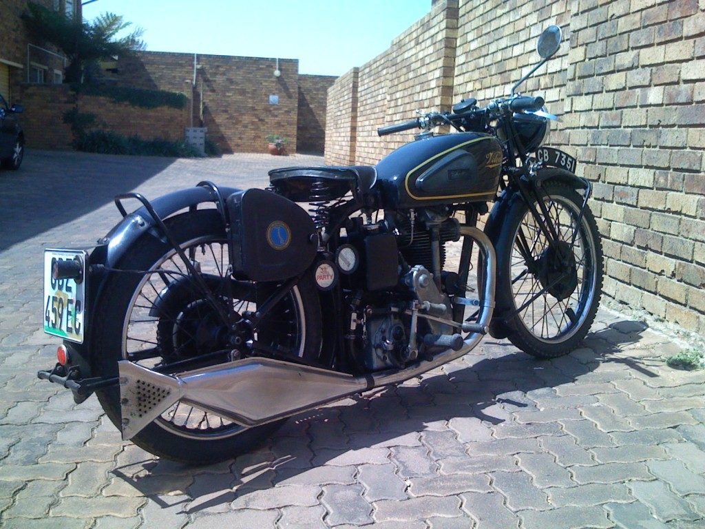 William Bilson's immaculate 1936 KS 350 Velocette